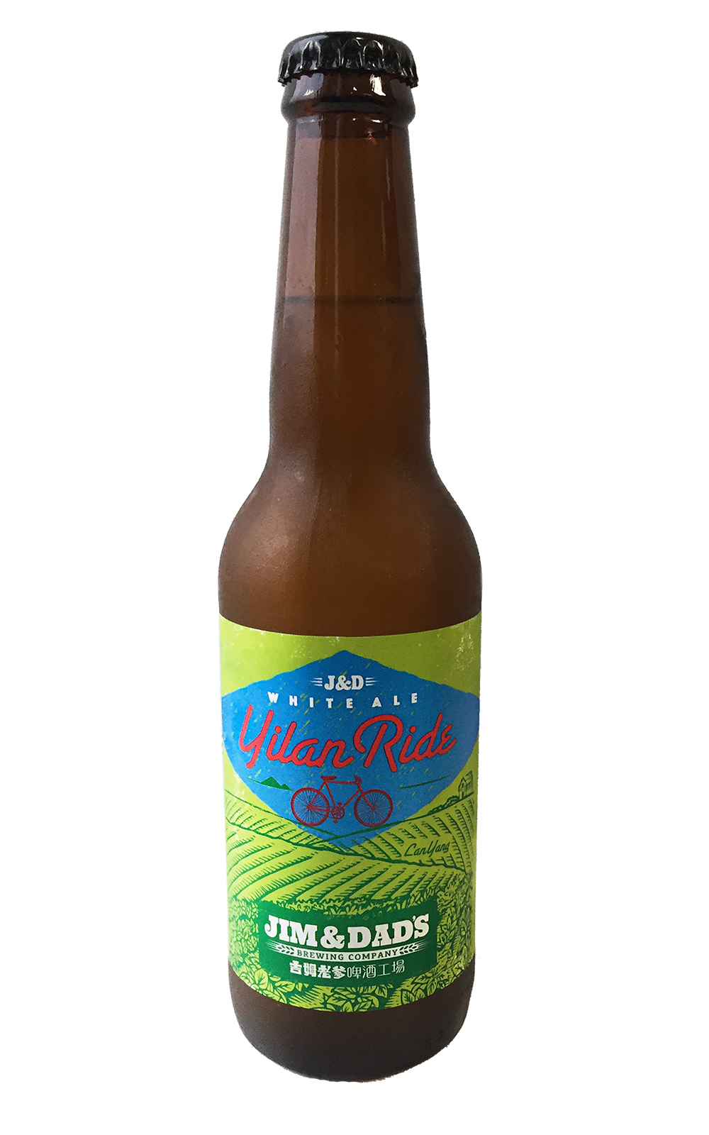 J D Brewing Company Yilan Ride White Ale 吉姆老爹啤酒工場 蘭陽騎士 小麥白啤酒
