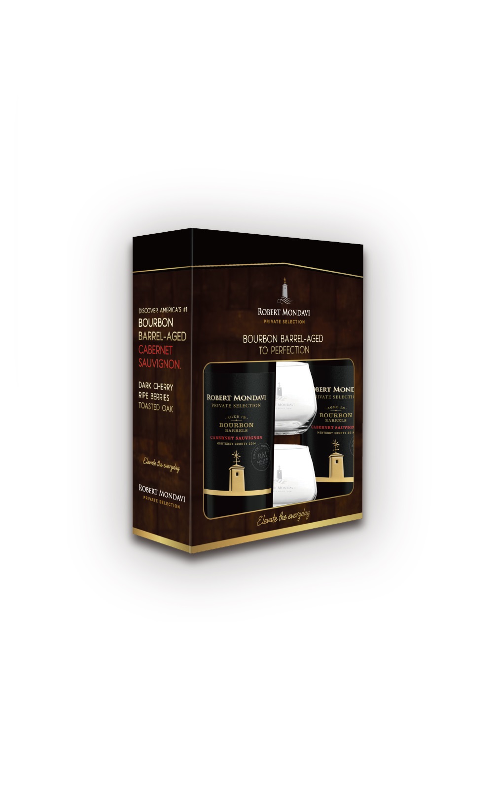 Robert Mondavi Private Selection Double Red Glass Set NV 羅伯 蒙岱維酒莊 敲敲杯雙紅禮盒組