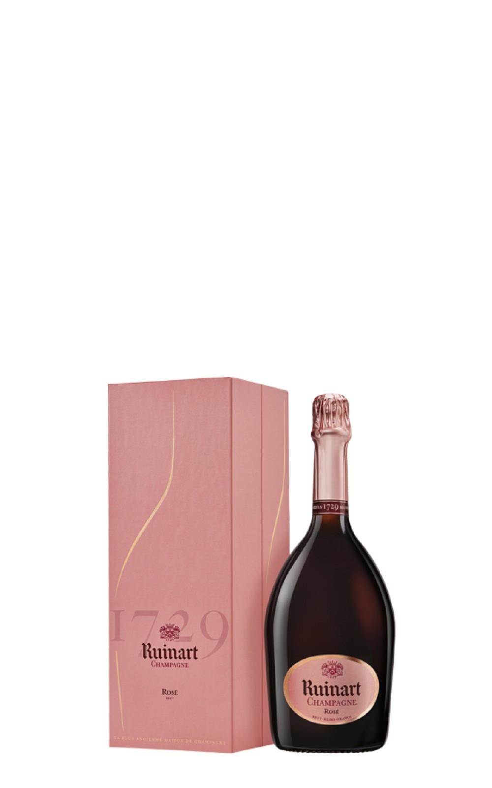 Champagne Ruinart Rose Brut Gift Box NV 胡伊納香檳 不甜粉紅香檳 禮盒