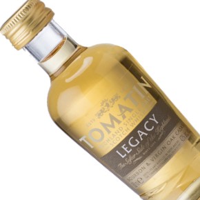 Tomatin Distillery-Miniature "Legacy"  Bourbon & Virgin Oak Casks Highland Single Malt Scotch Whisky