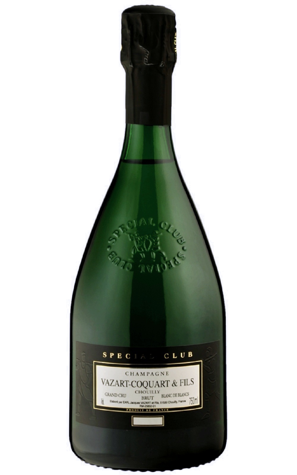 Club Tresors de Champagne Champagne Vazart Coquart Fils Special Club Blanc de Blancs Grand Cru Brut Millesime 2009 頂尖香檳俱樂部 專屬俱樂部 系列 法薩高達 白中白特級園 不甜年份香檳