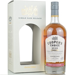 The Cooper's Choice-"Glenrothes" 2011 Oloroso Sherry Cask Single Malt Scotch Whisky