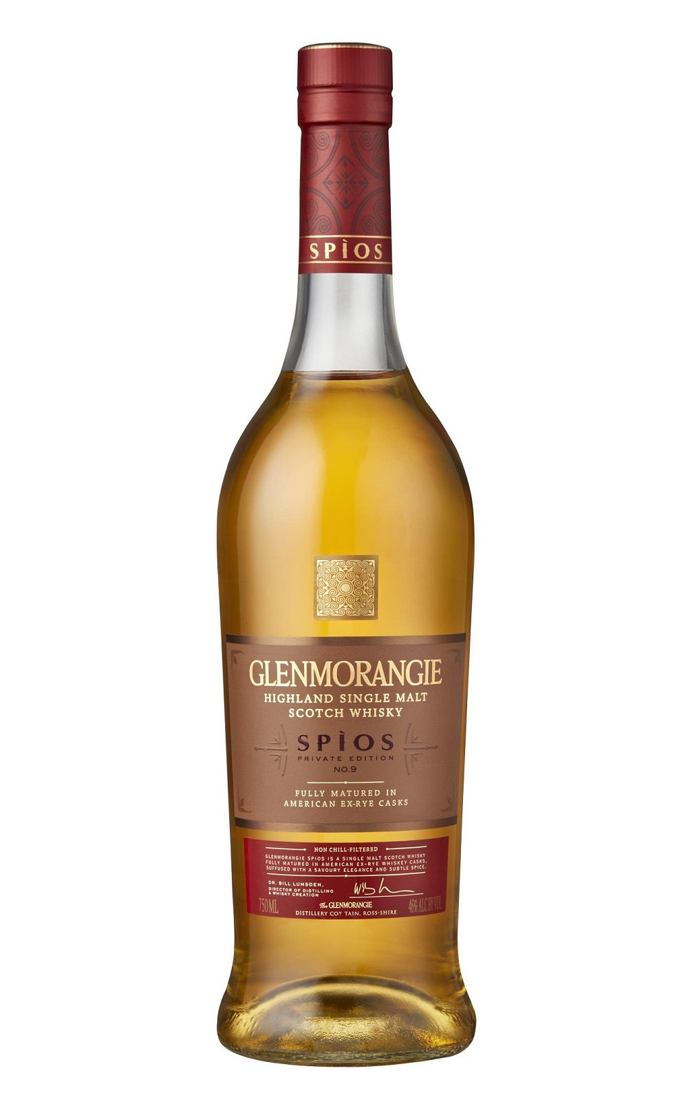 Glenmorangie Private Edition 9 Spios Fully Matured in American Casks Highland Single Malt Scotch Whisky 格蘭傑蒸餾廠 私藏系列九號 辛香 單一麥芽蘇格蘭威士忌