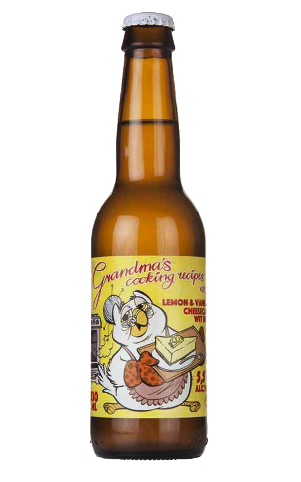 Het Uiltje Brewing Company Grandma s Cooking Recipes Vol 2 Lemon Vanilla Witbier 貓頭鷹精釀啤酒廠 阿嬤食譜第二集 檸檬香草白啤酒