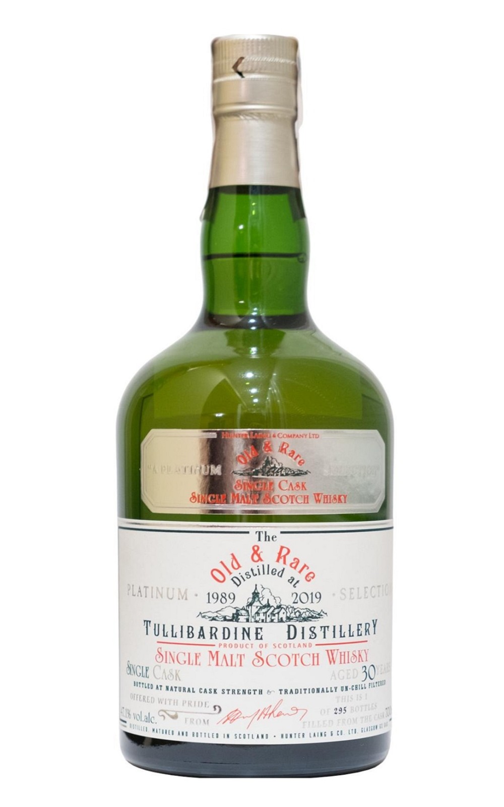 Old Rare Whisky Tullibardine 1989 Aged 30 Years Single Cask Single Malt Scotch Whisky 老麥紳士 督伯汀 1989 30年單桶單一麥芽蘇格蘭威士忌
