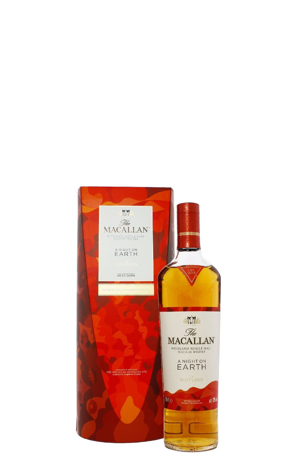 Macallan A Night on Earth in Scotland In Scotland Highland Single Malt Scotch Whisky 2022 Release 麥卡倫蒸餾廠 春宴系列第二版 蘇格蘭新年 高地單一麥芽蘇格蘭威士忌 2022版