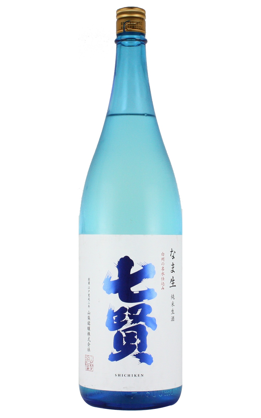 山梨銘醸株式会社 七賢 なま生 純米生酒 山梨銘釀 七賢 純米生酒