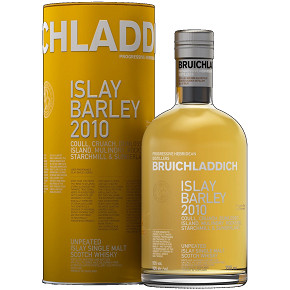 Bruichladdich Distillery-"Islay Barley 2010" Unpeated Islay Single Malt Scotch Whisky