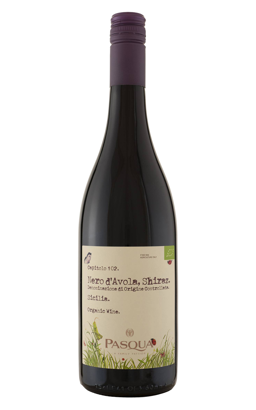Pasqua Vigneti e Cantine Sicilia Nero d Avola Shiraz 2019 帕斯可酒莊 西西里 黑達沃拉 希哈紅酒