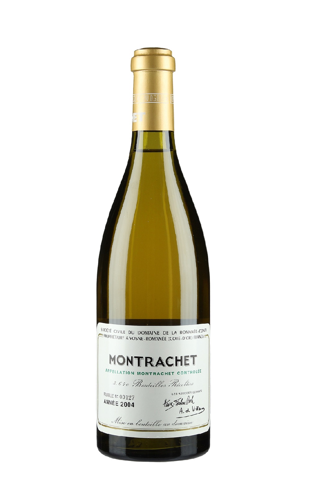 Domaine de la Romanee Conti Montrachet Grand Cru 2004 羅曼尼‧康帝酒莊 蒙哈謝 特級園白酒