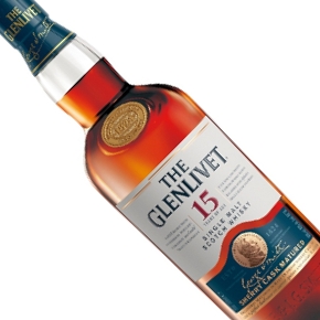 The Glenlivet-15 Years of Age Sherry Cask Matured Single Malt Scotch Whisky