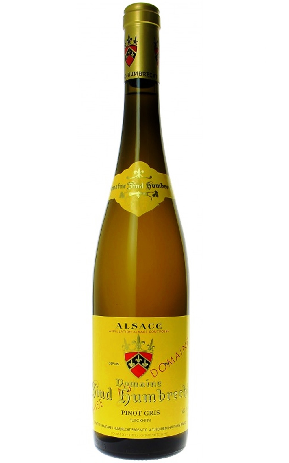 Domaine Zind Humbrecht Turckheim Pinot Gris 2015 辛‧頓貝希特酒莊 圖額金 灰皮諾白酒