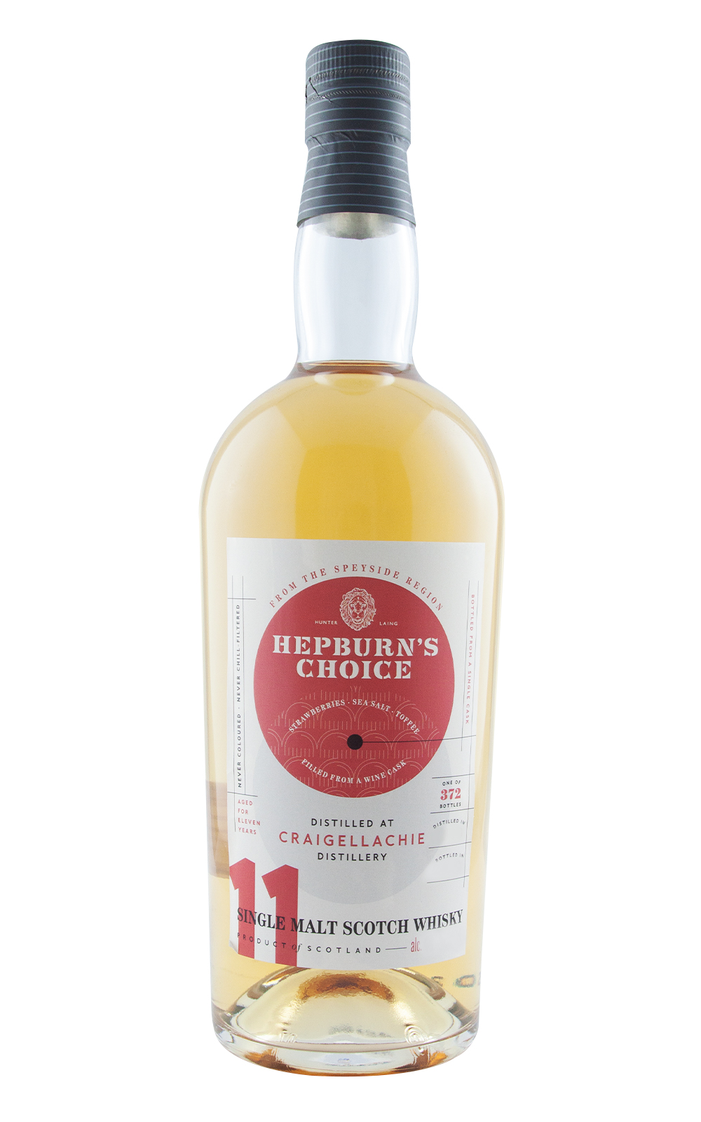Hepburn s Choice Craigellachie 2008 11 Years Single Malt Scotch Whisky 赫本精選 魁列奇 2008 11年單一麥芽蘇格蘭威士忌