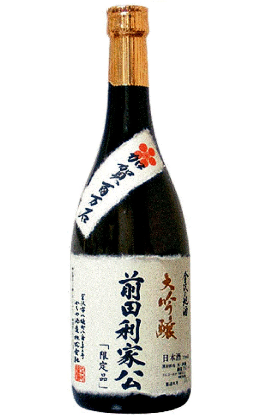 やちや酒造株式会社 加賀鶴 前田利家公 大吟醸 谷內屋酒造 加賀鶴 前田利家公 大吟釀