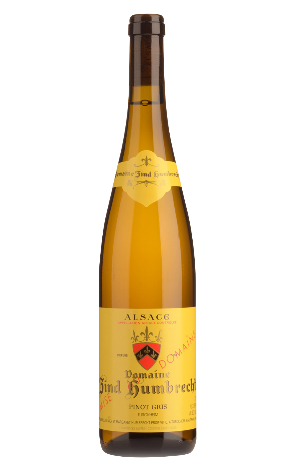 Domaine Zind Humbrecht Turckheim Pinot Gris 2020 辛 溫貝希特酒莊 圖額金 灰皮諾白酒
