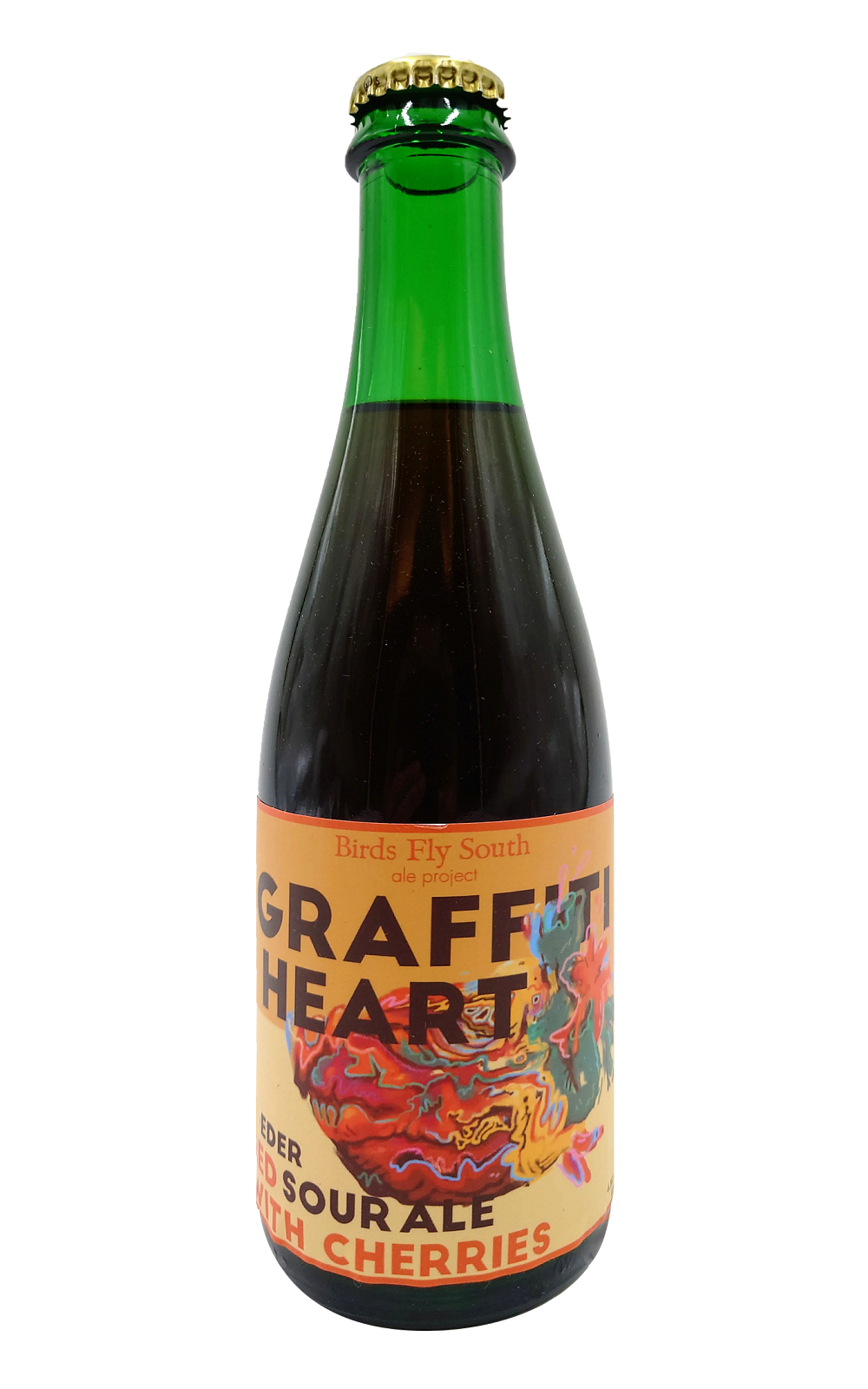 Birds Fly South Ale Project Graffiti Heart 候鳥南遷愛爾啤酒計畫 塗鴉心 大型木桶櫻桃紅酸愛爾啤酒