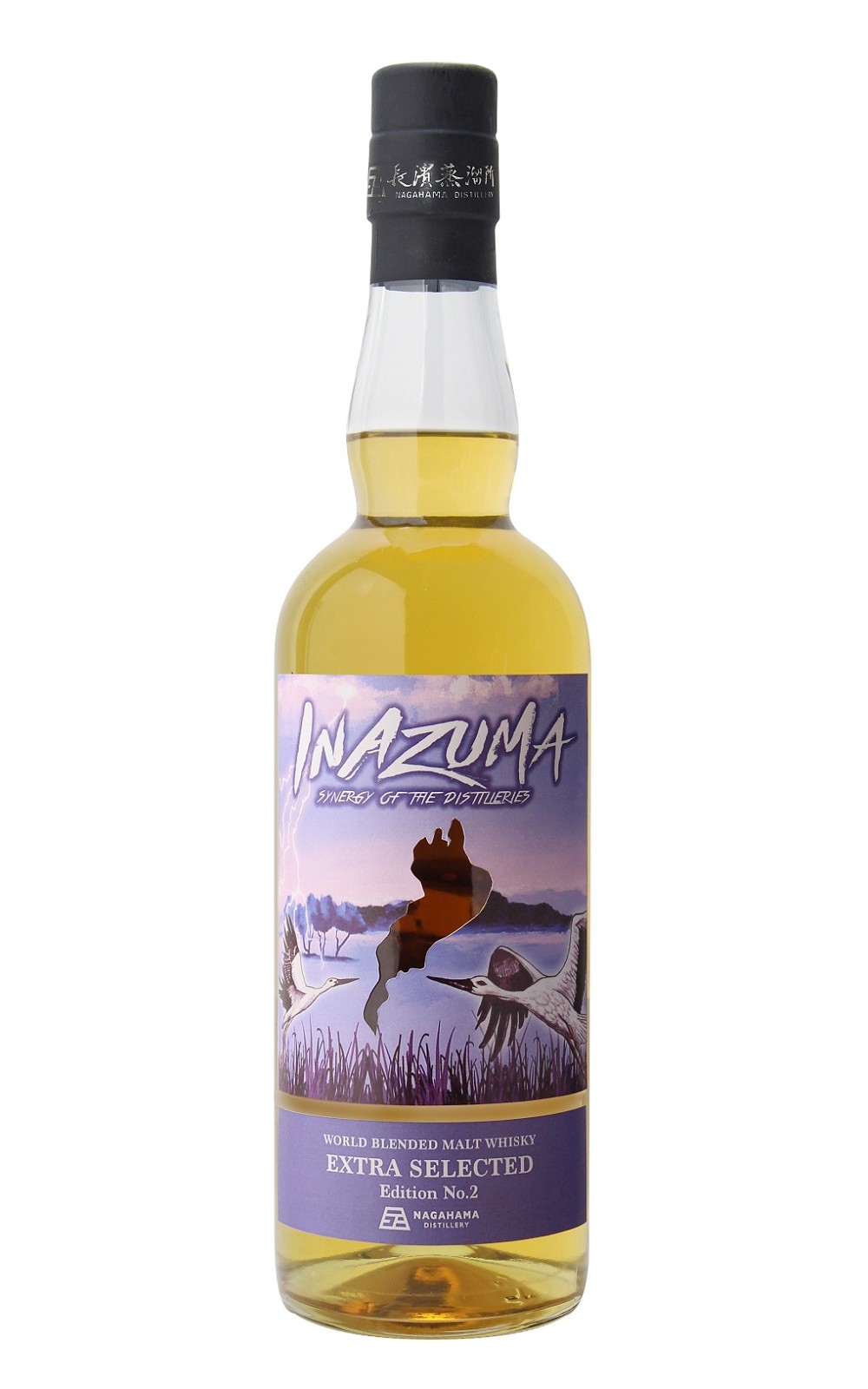 Nagahama Distillery INAZUMA Extra Selected Edition No 2 World Blended Malt Whisky 長濱蒸餾所 長濱 X 江井島 調和麥芽威士忌