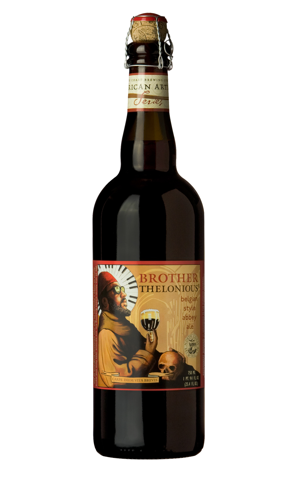 North Coast Brewing Co Brother Thelonious Belgian Style Abbey Ale 北岸釀造廠 塞隆尼斯爵士兄弟 比利時風格愛爾啤酒