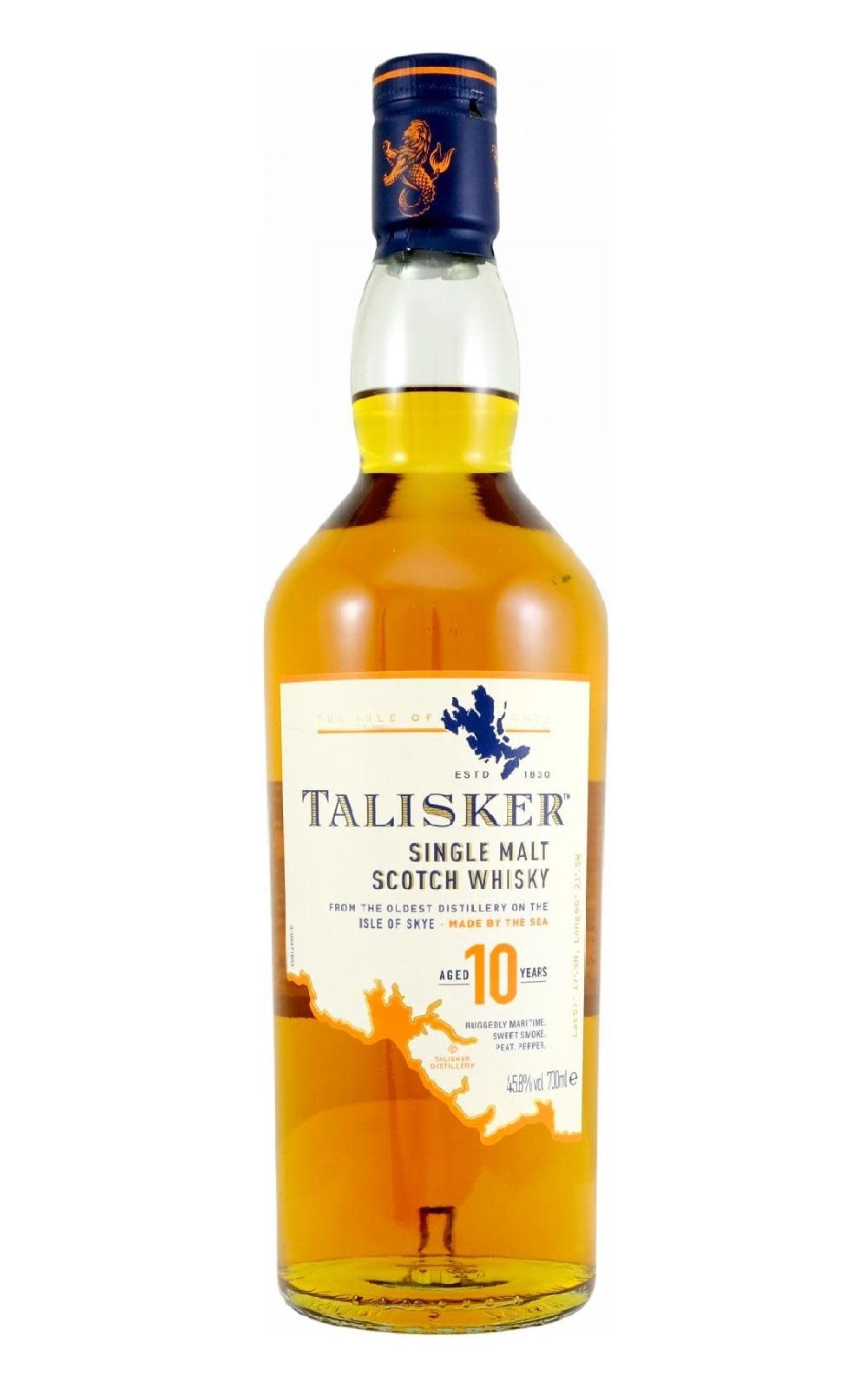 Talisker Aged 10 Years Single Malt Scotch Whisky 新版 泰斯卡蒸餾廠 10年單一麥芽蘇格蘭威士忌 新版