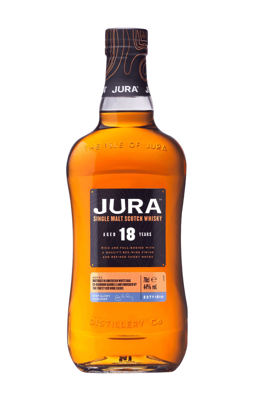 Jura Aged 18 Years Single Malt Scotch Whisky 吉拉蒸餾廠 18年單一麥芽蘇格蘭威士忌