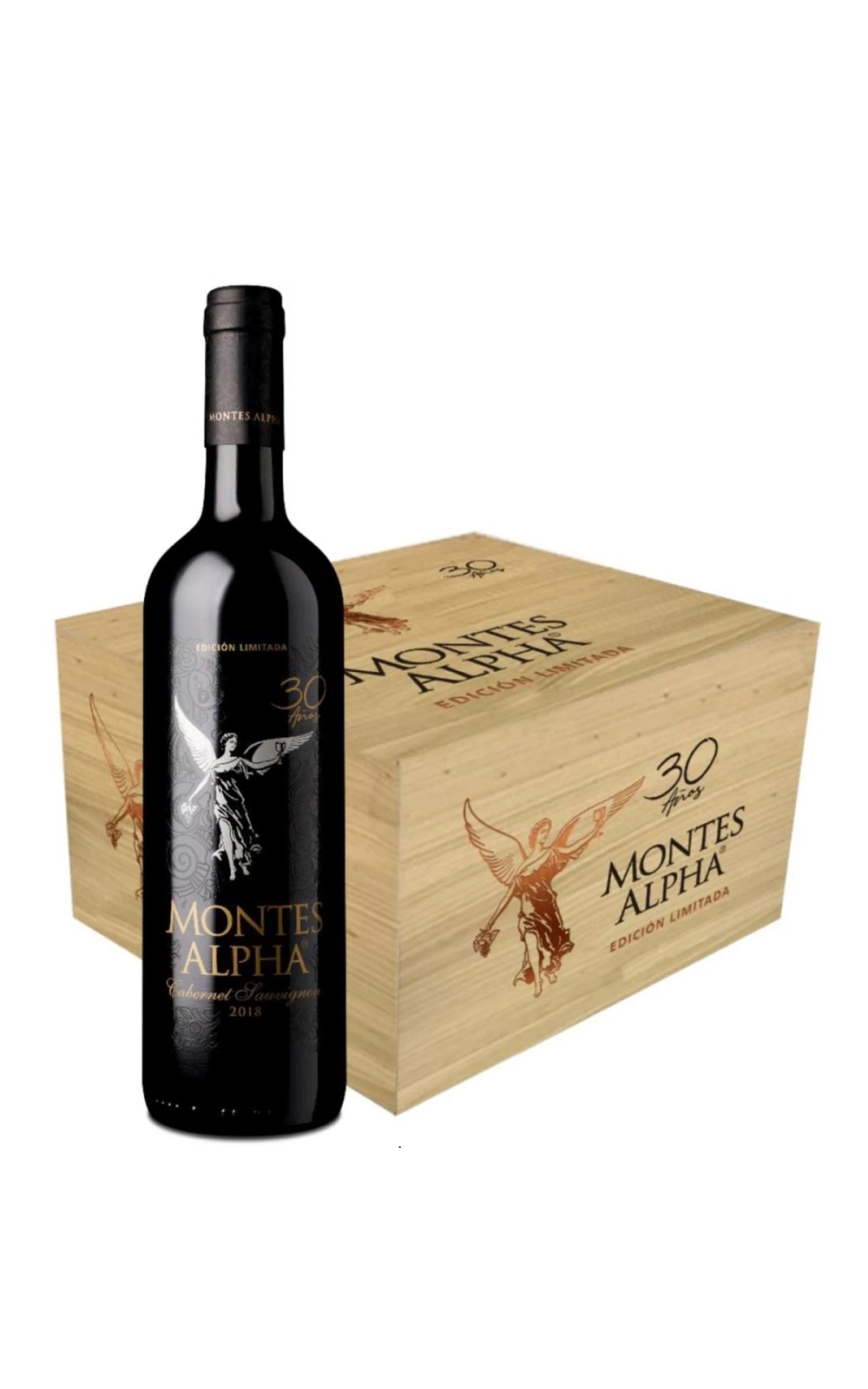 Vina Montes Alpha Cabernet Sauvignon 30 Years Limited Edition 6 Bottle Set 2018 蒙帝斯酒莊 阿法卡本內蘇維濃紅酒 上市30週年紀念6瓶套組