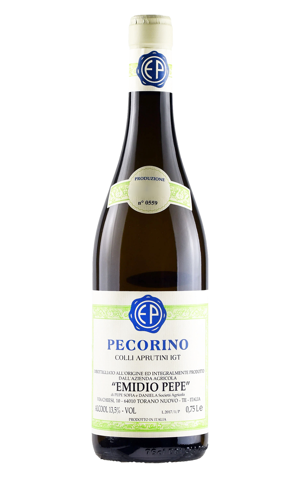 Emidio Pepe Pecorino Colli Aprutini 2017 埃米迪歐 佩佩酒莊 普卡利諾白酒