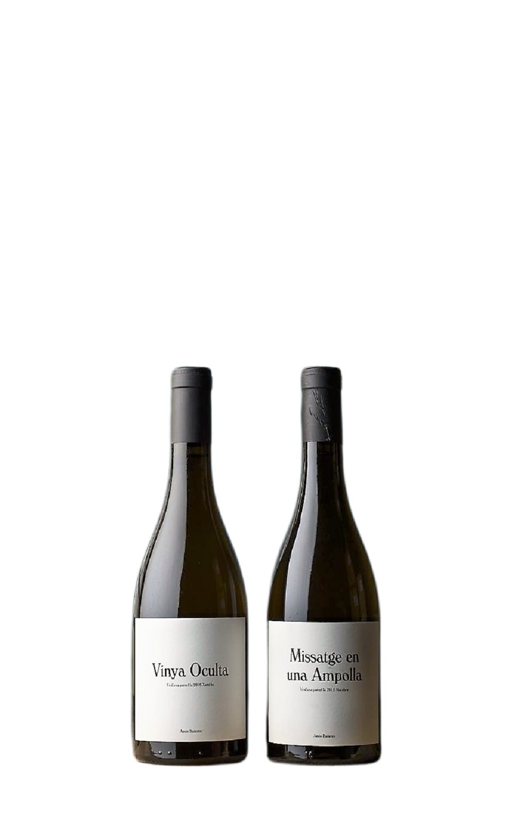 Els Vinyerons Vinya Oculta Missatge en una Ampolla 2 Bottle Set NV 阿莫酒莊 神隱之田 瓶中信 橘酒雙瓶組