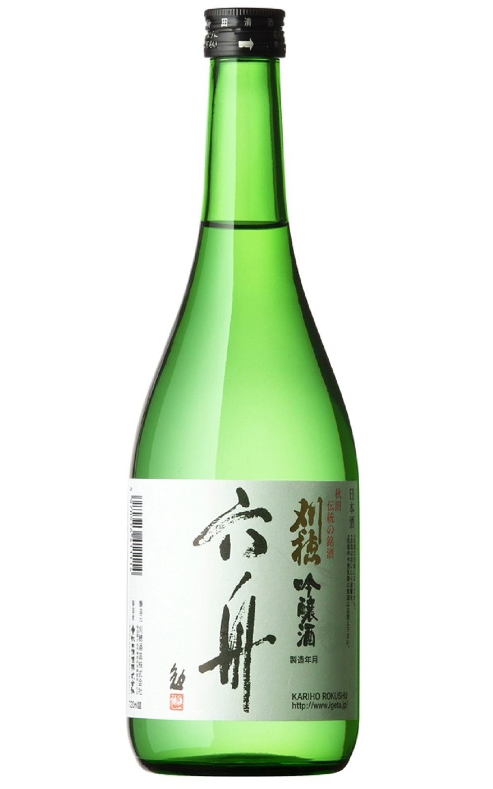 秋田清酒株式会社 刈穂 六舟 吟醸 秋田酒造 刈穗 六舟 吟釀