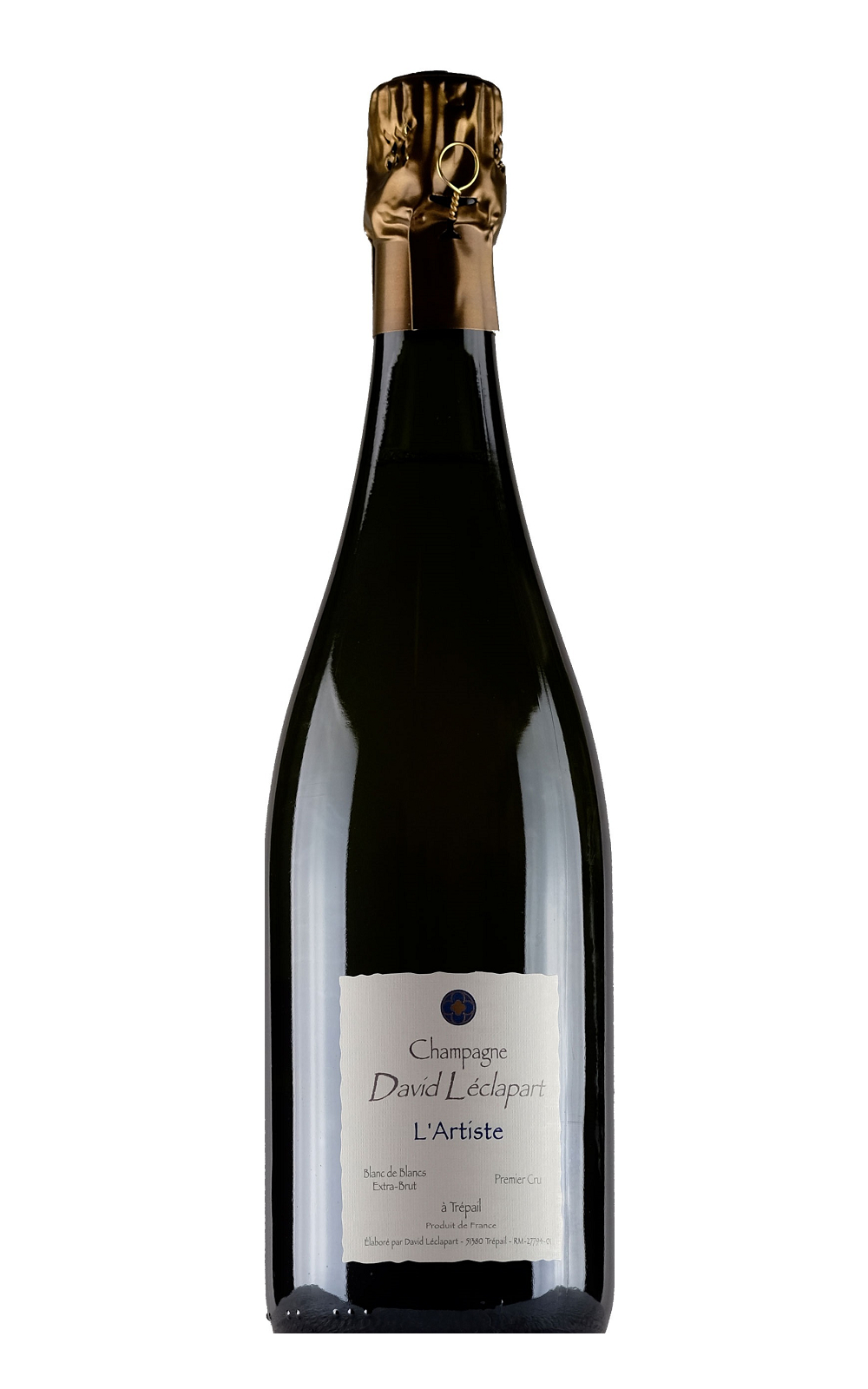 Champagne David Leclapart Cuvee l Artiste NV 大衛 雷克勒帕香檳 藝術家 白中白 無年份不甜香檳
