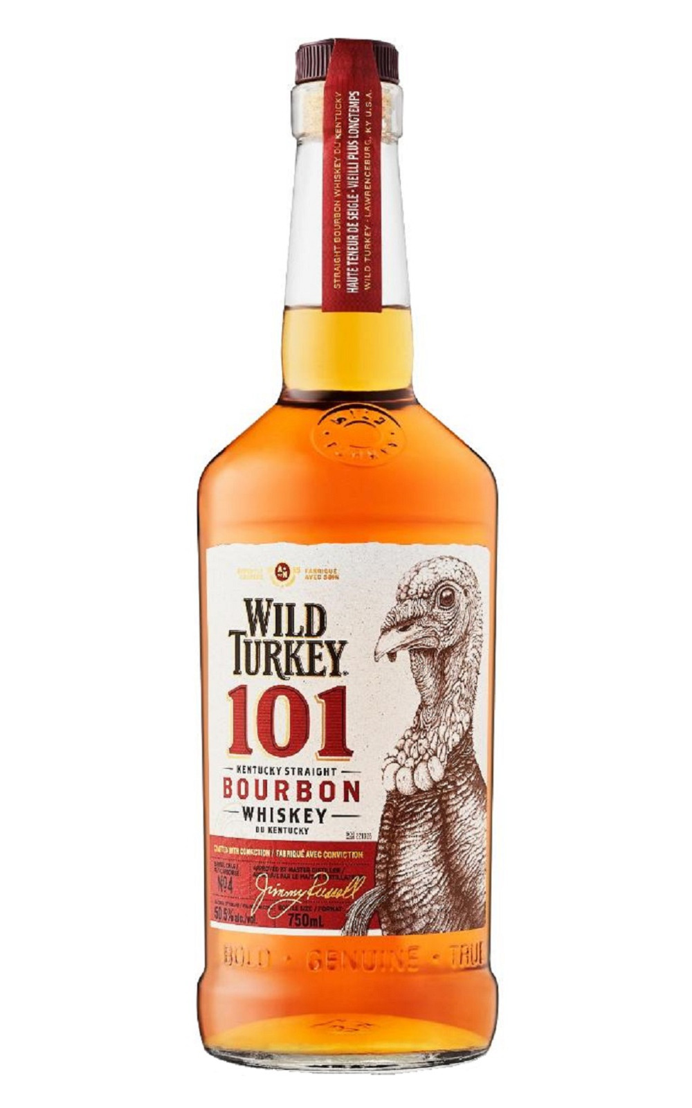 Wild Turkey 101 Kentucky Straight Bourbon Whiskey 野火雞蒸餾廠 101 肯塔基波本純威士忌