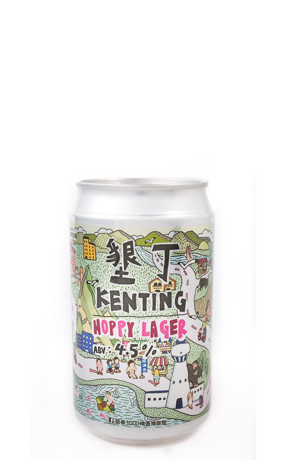 Hengchun 3000 Brewseum Kenting Hoppy Lager 恆春3000啤酒博物館 墾丁啤酒