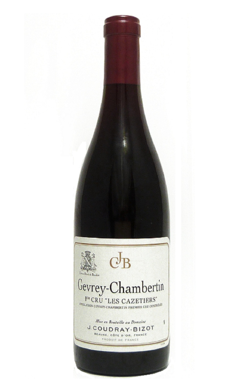 Château de Beaufort J Coudray Bizot Gevrey Chambertin 1er Cru Les Cazetiers 2003 克德黑 畢索酒莊 哲維瑞香貝丹 卡列提耶 一級園紅酒