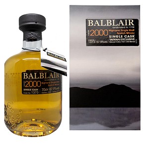 Balblair-2000 #1373 Highland Single Cask Single Malt Scotch Whisky