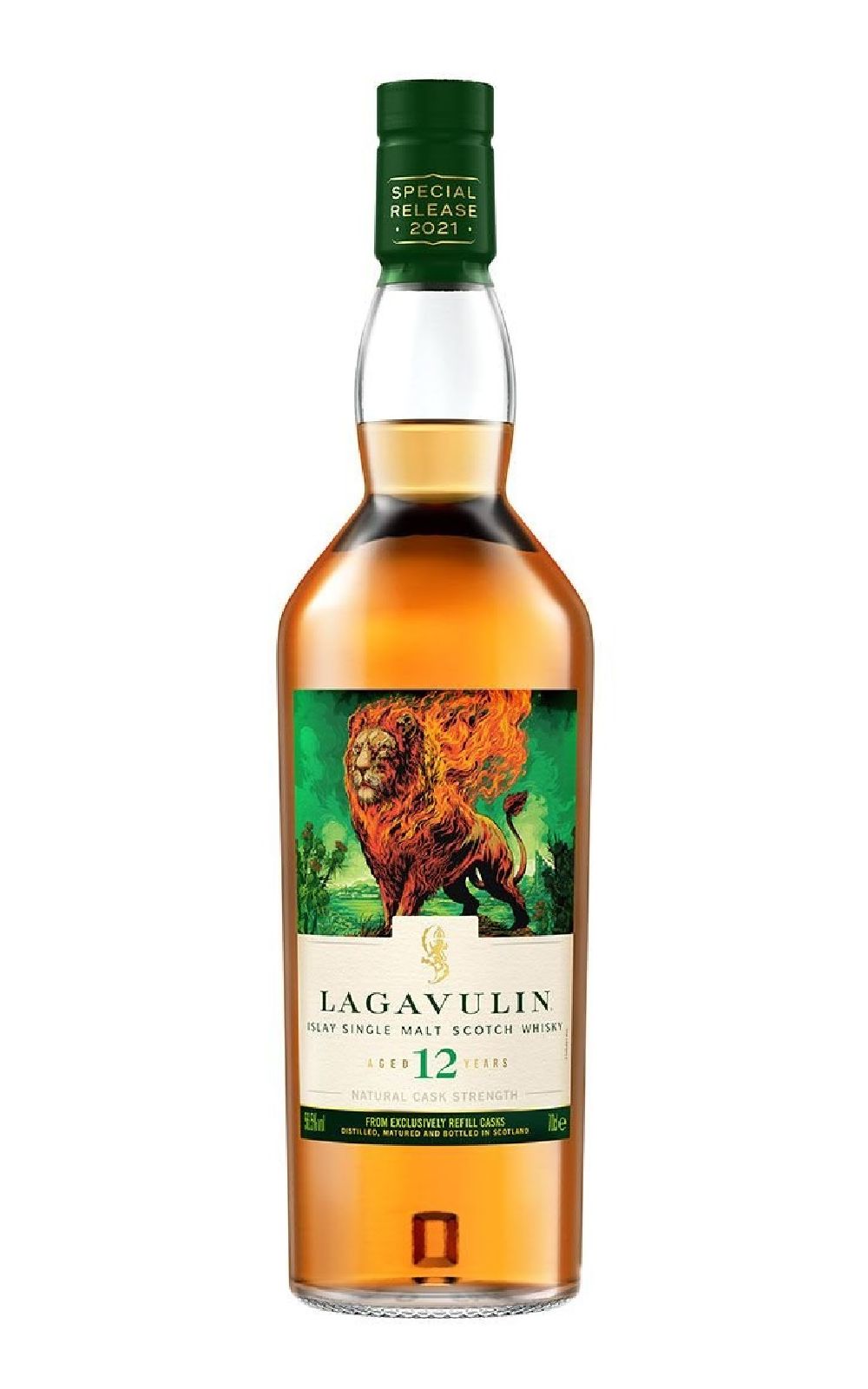 Lagavulin Aged 12 Years Single Malt Scotch Whisky 2021 Special Release 樂加維林蒸餾廠 12年單一麥芽蘇格蘭威士忌 2021年限量原酒臻選系列