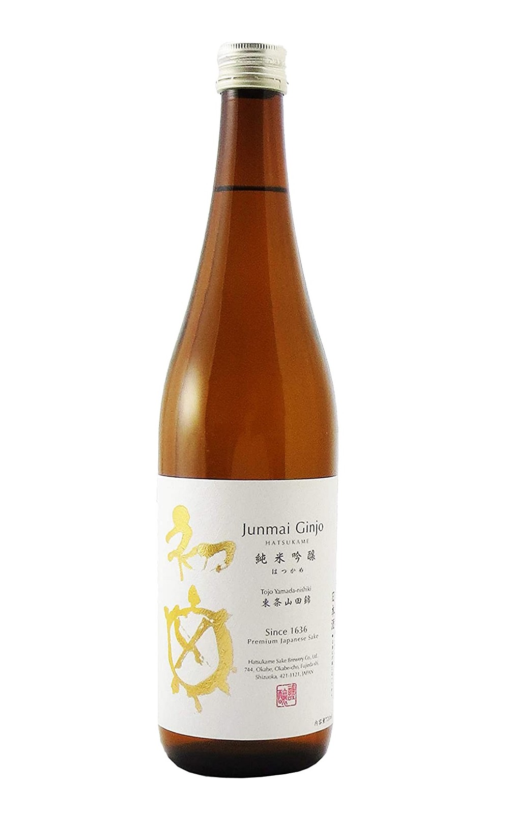 Hatsukame Sake Brewery 初龜 東条山田錦 純米吟醸 初龜釀造 初龜 東條山田錦 純米吟釀