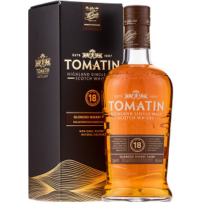 Tomatin Distillery-Aged 18 Years Oloroso Sherry Casks Highland Single Malt Scotch Whisky