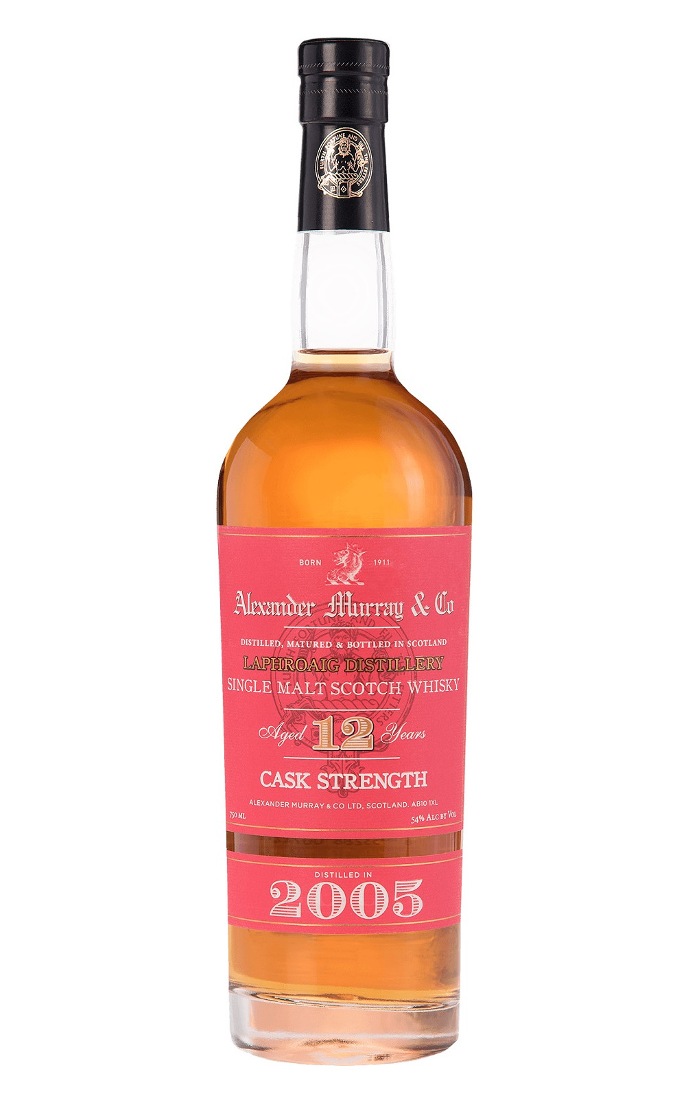 Alexander Murray Company Laphroaig Distillery 2005 Aged 12 Years Cask Strength Single Malt Scotch Whisky 亞歷山大 莫瑞獨立裝瓶廠 拉弗格 2005 12年 單一麥芽蘇格蘭威士忌原酒