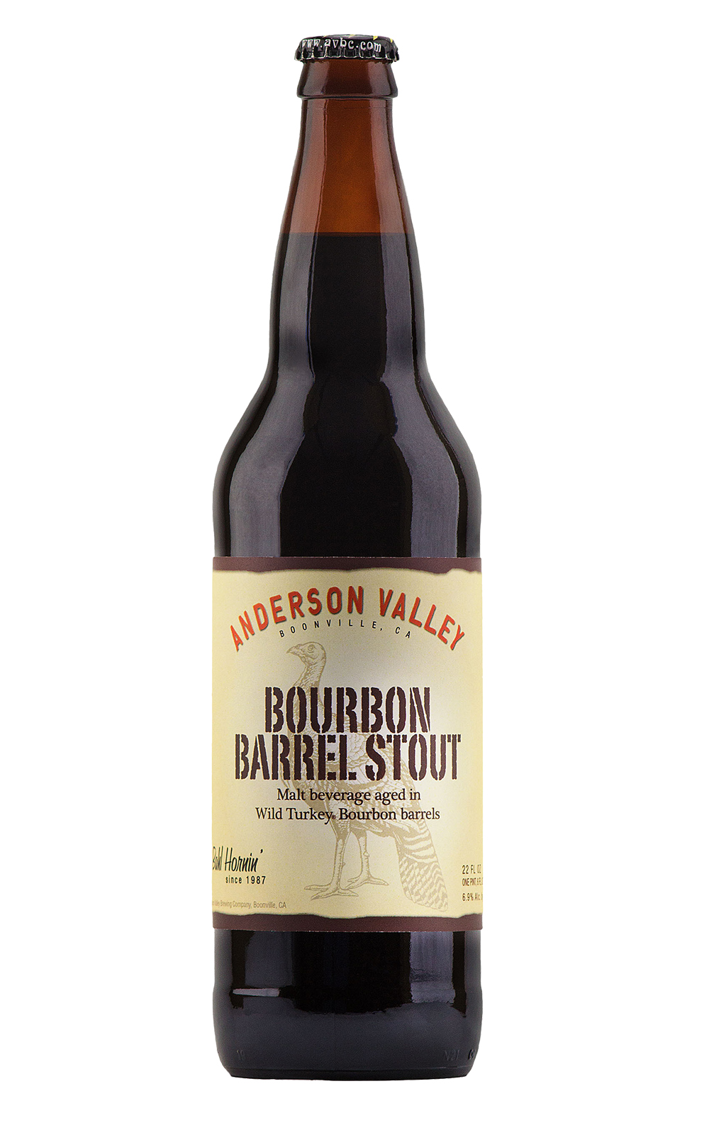 Anderson Valley Brewing Company Wild Turkey Bourbon Barrel Stout 美國安德森山谷啤酒廠 野火雞 波本桶陳黑烈啤酒