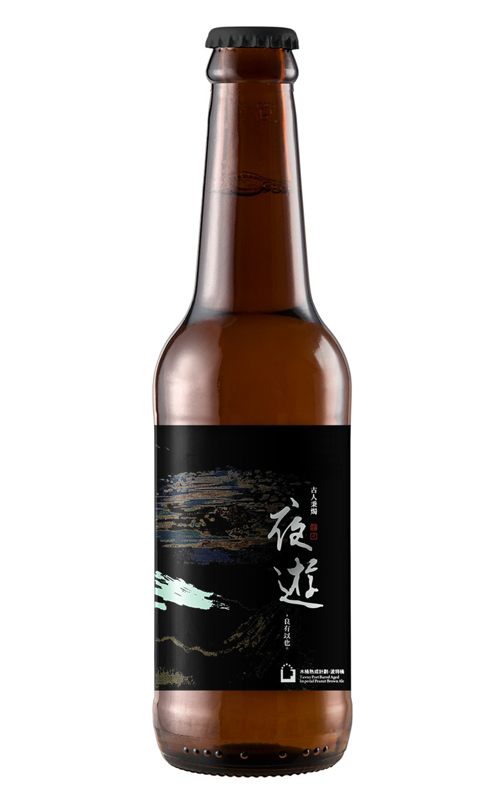 Taiwan Head Brewers Tawny Port Barrel Aged Imperial Peanut Brown Ale 啤酒頭釀造 2022木桶熟成計畫 夜遊 桶陳帝國棕色花生愛爾啤酒