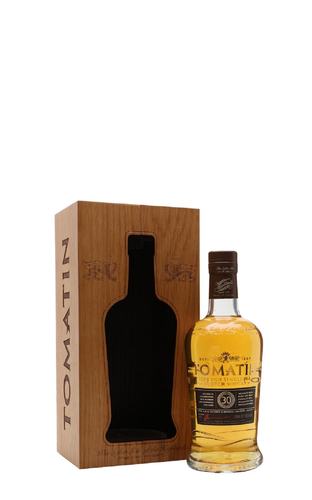 Tomatin Distillery 30 Years Old Highland Single Malt Scotch Whisky 湯瑪町酒廠 30年單一麥芽蘇格蘭威士忌