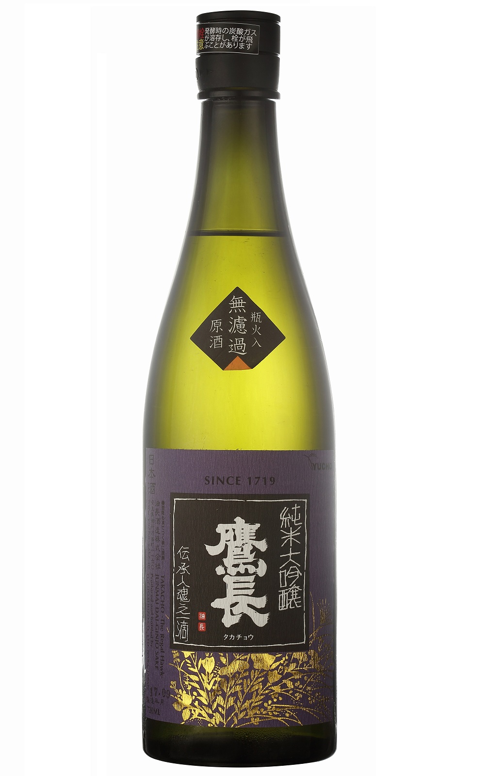 油長酒造株式会社 鷹長 伝承入魂之一滴 純米大吟醸 油長酒造株式會社 鷹長 傳承入魂之一滴 純米大吟釀