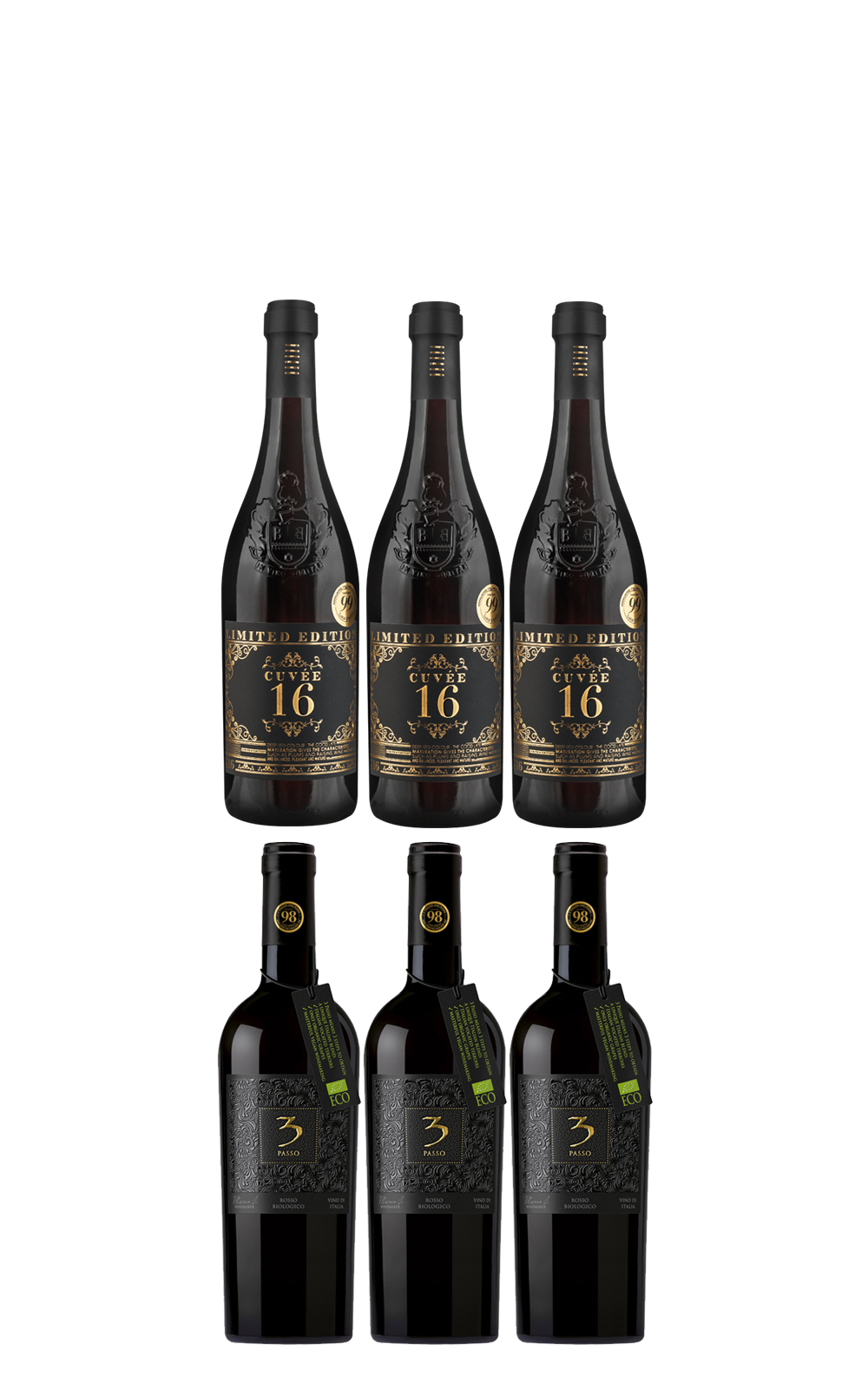 iCheers Special Set Cielo e Terra X Botter 6 Bottle Set 750ml 6 NV 愛酒窩特惠組 Luca Maroni高分六瓶組 750ml 6