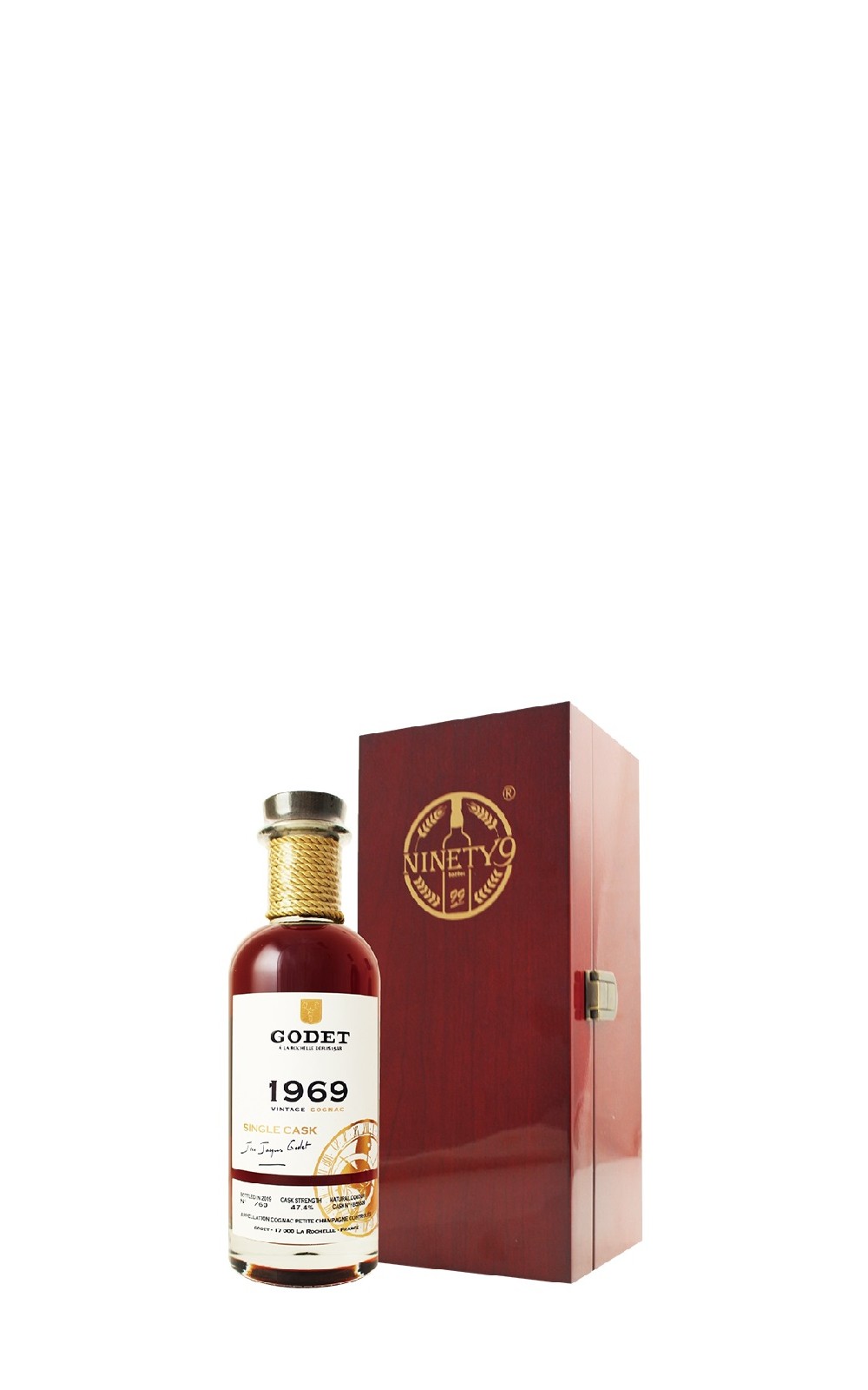 Godet 1969 Vintage Cognac Single Cask FB50029 高神靈 1969 50年干邑白蘭地單桶原酒