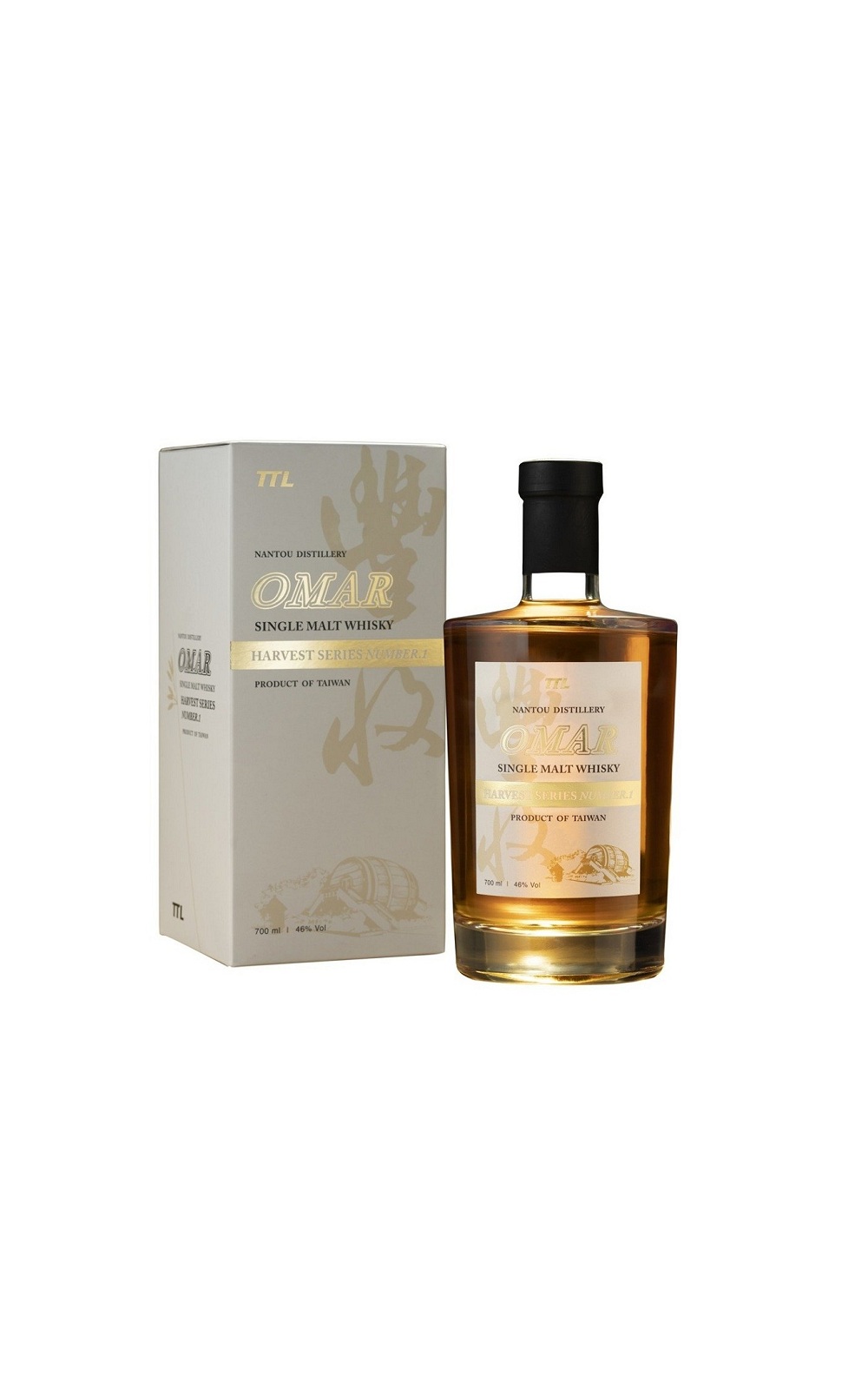 Nantou Distillery Omar Harvest Series No 1 Single Malt Whisky 南投酒廠 Omar 豐收系列 1號 單一麥芽威士忌