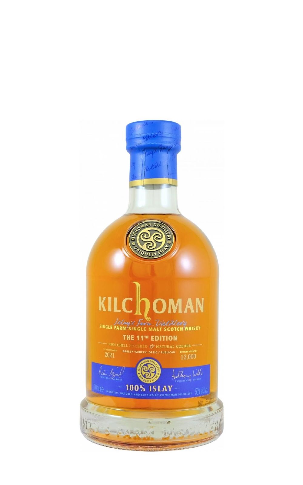 Kilchoman Distillery 100 Islay Islay Single Malt Scotch Whisky 11th Edition 齊侯門蒸餾廠 100 艾拉 艾雷島單一麥芽蘇格蘭威士忌 第十一版