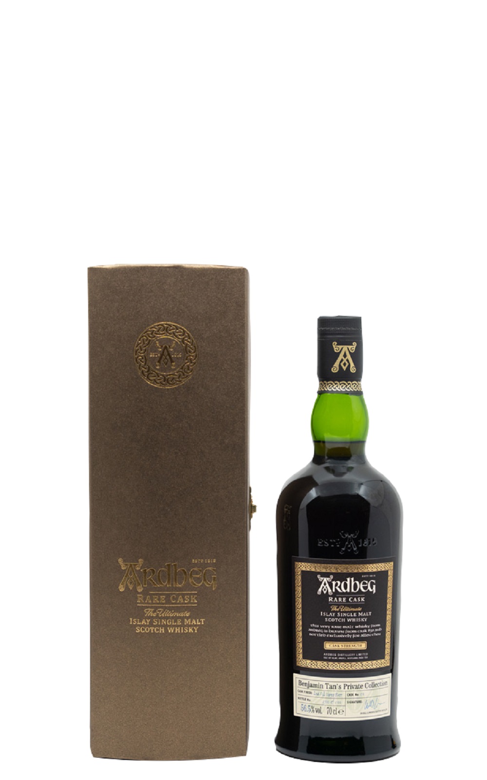 Ardbeg 1998 22 YO Rare Cask 50 for Allen Chen Single Malt Scotch Whisky 雅柏蒸餾廠 私人包桶 50 22年單一麥芽蘇格蘭威士忌
