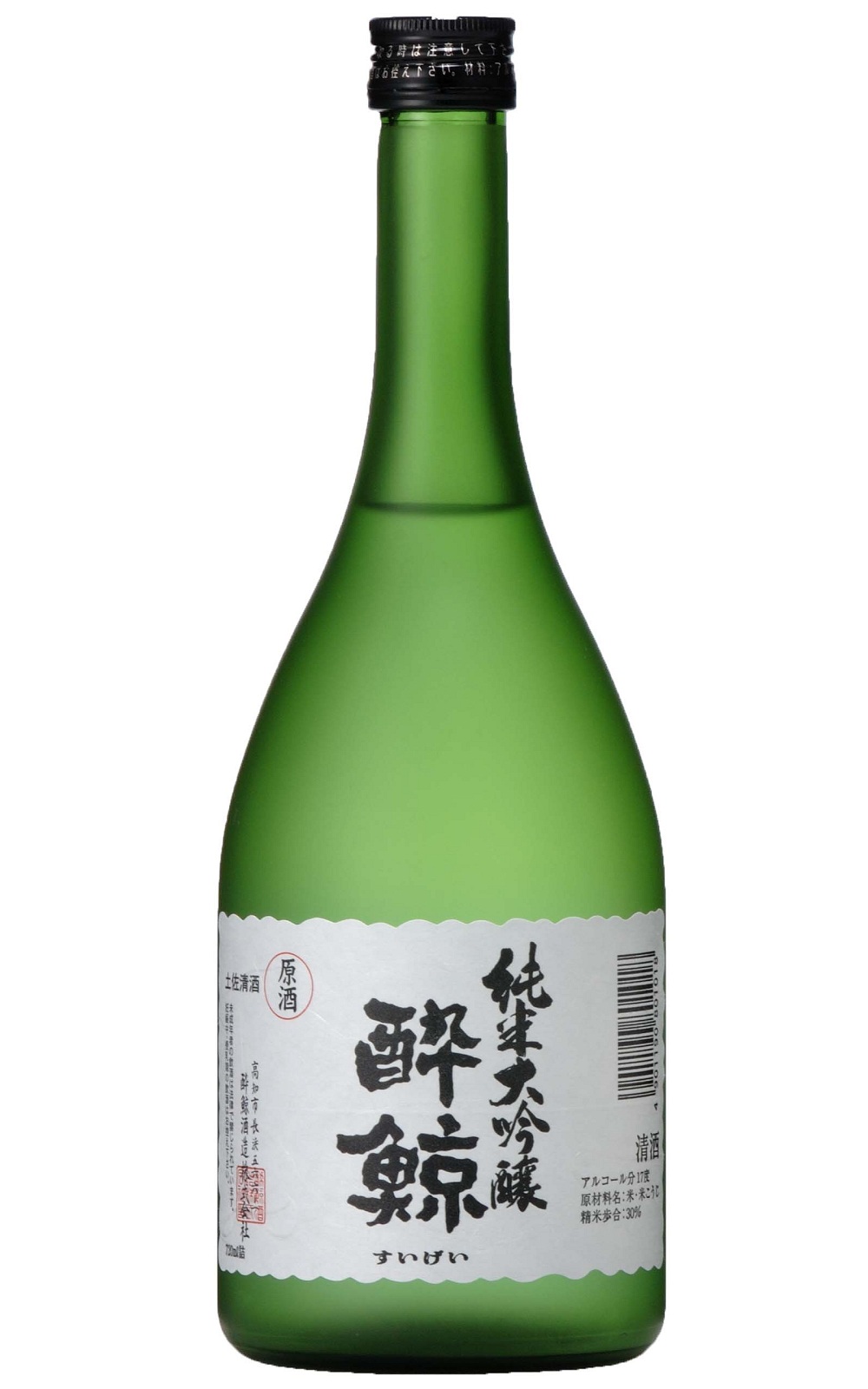 Suigei Brewing Co 山田錦30 純米大吟醸原酒 醉鯨酒造株式會社 山田錦30 純米大吟釀原酒