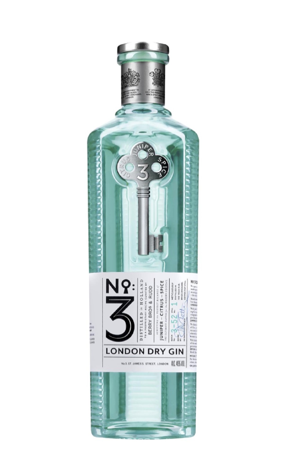 Berry Bros Rudd No 3 London Dry Gin 貝瑞兄弟與洛德 三號琴酒