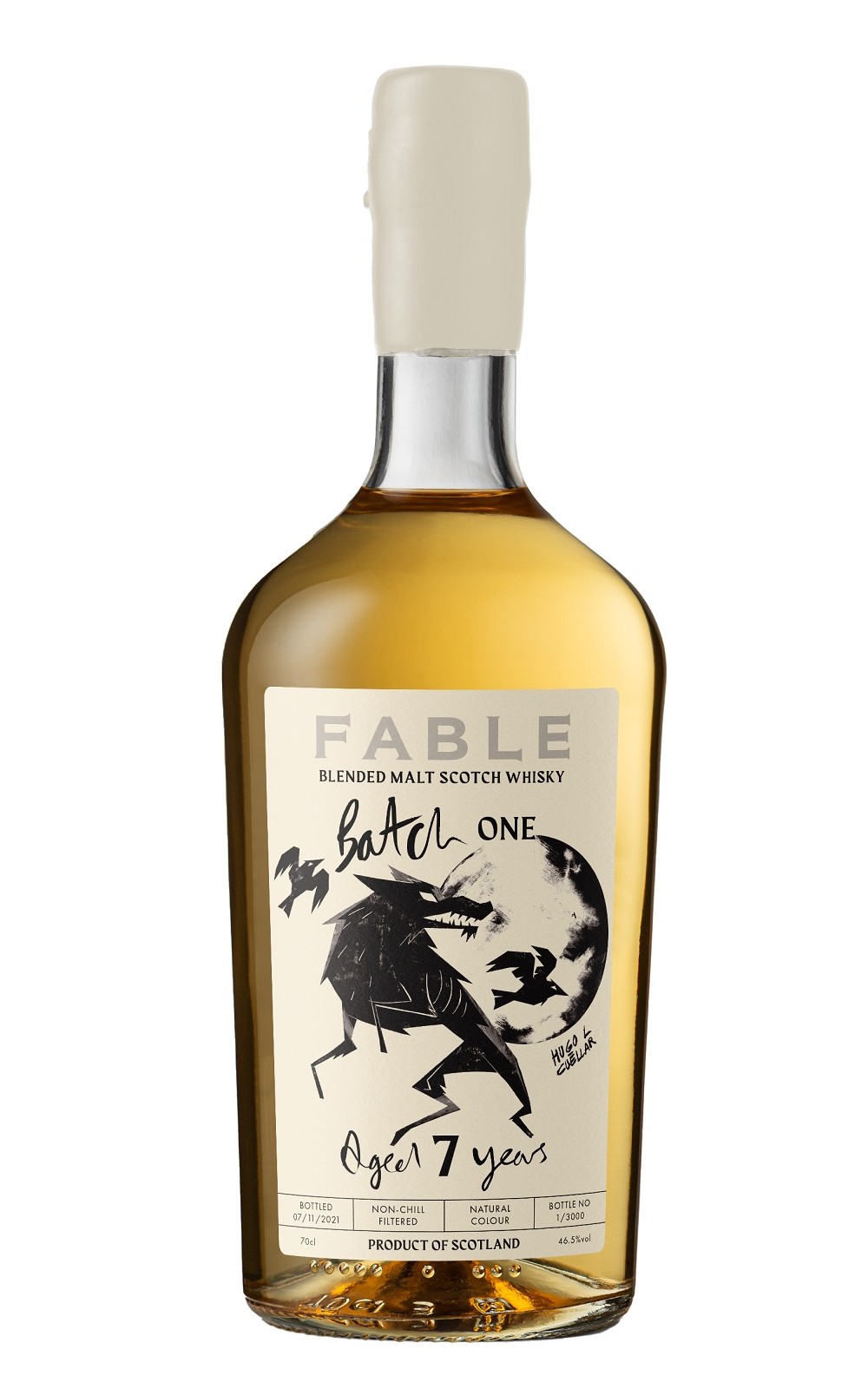 FABLE Batch One Aged 7 Years Blended Malt Scotch Whisky 闇影傳說 外傳第一章 月光 獵犬與烏鴉 7年調和麥芽蘇格蘭威士忌