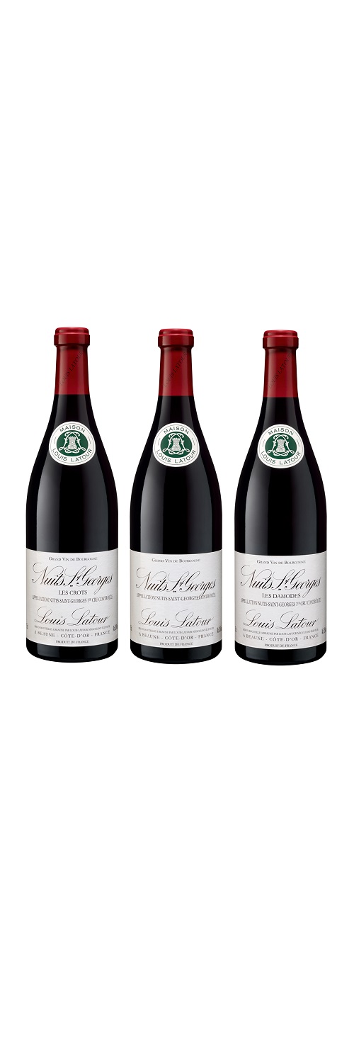 Maison Louis Latour Nuits Saint Georges 3 Bottles Set NV 路易拉圖酒莊 夜聖喬治三入木箱套組